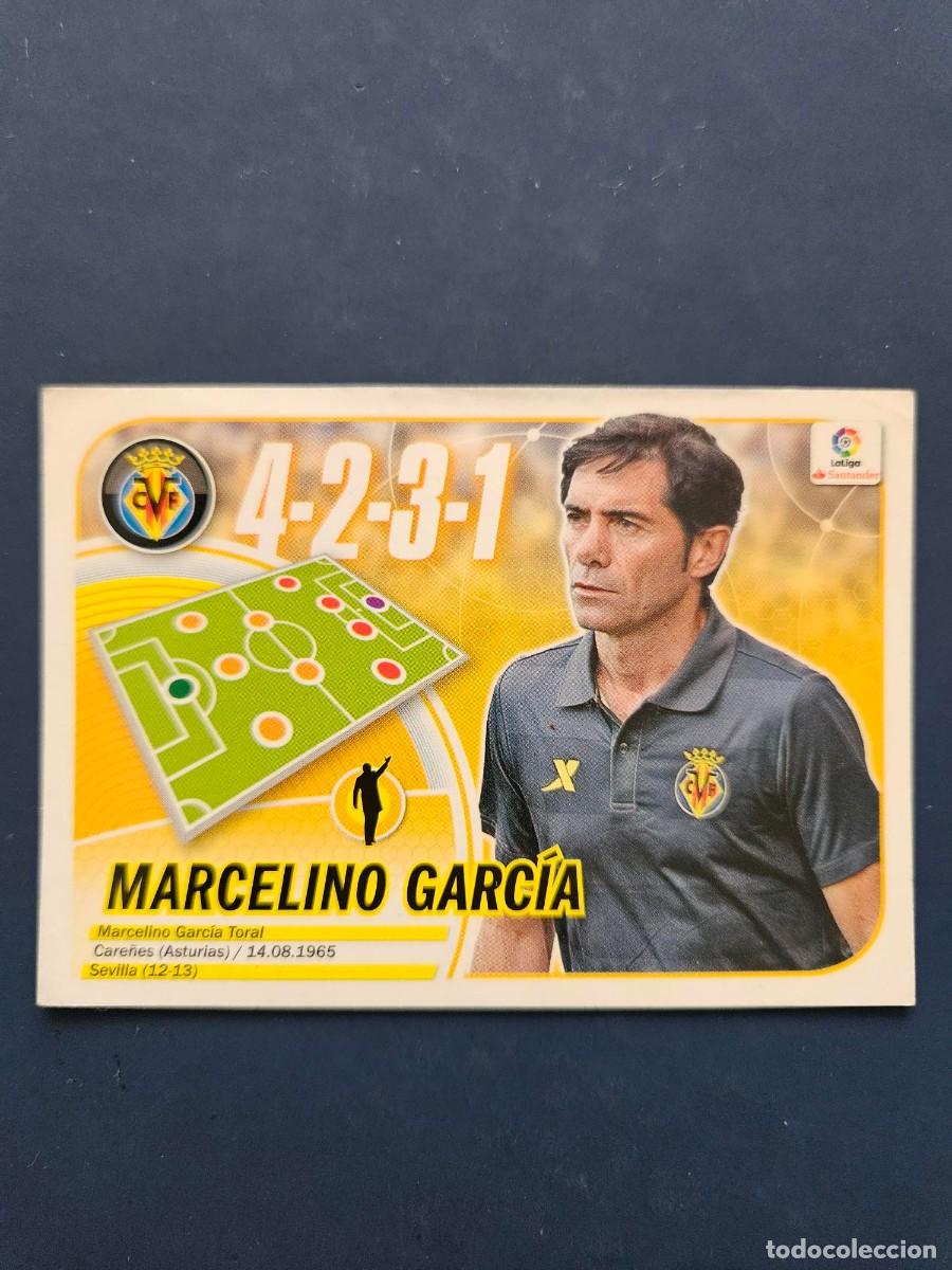 Cromos de f&uacute;tbol: N&ordm; 40 MARCELINO GARCIA VILLARREAL LOGO NUEVO LIGA ESTE 16 17 2016 2017 SIN PEGAR NUNCA PEGADO