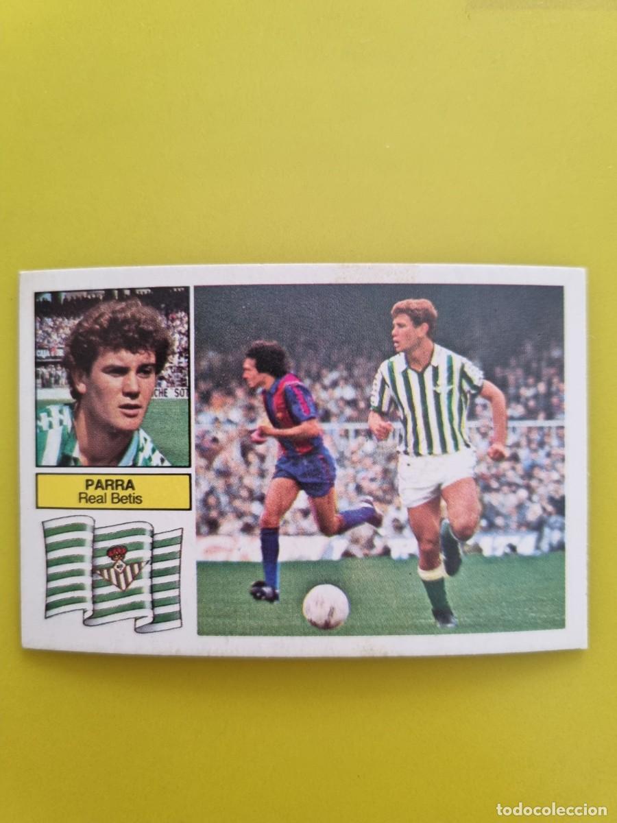 Cromos de f&uacute;tbol: CROMO FUTBOL LIGA ESTE DE PARRA REAL BETIS NUNCA PEGADO SIN PEGAR 82 83 1982 1983 AR826