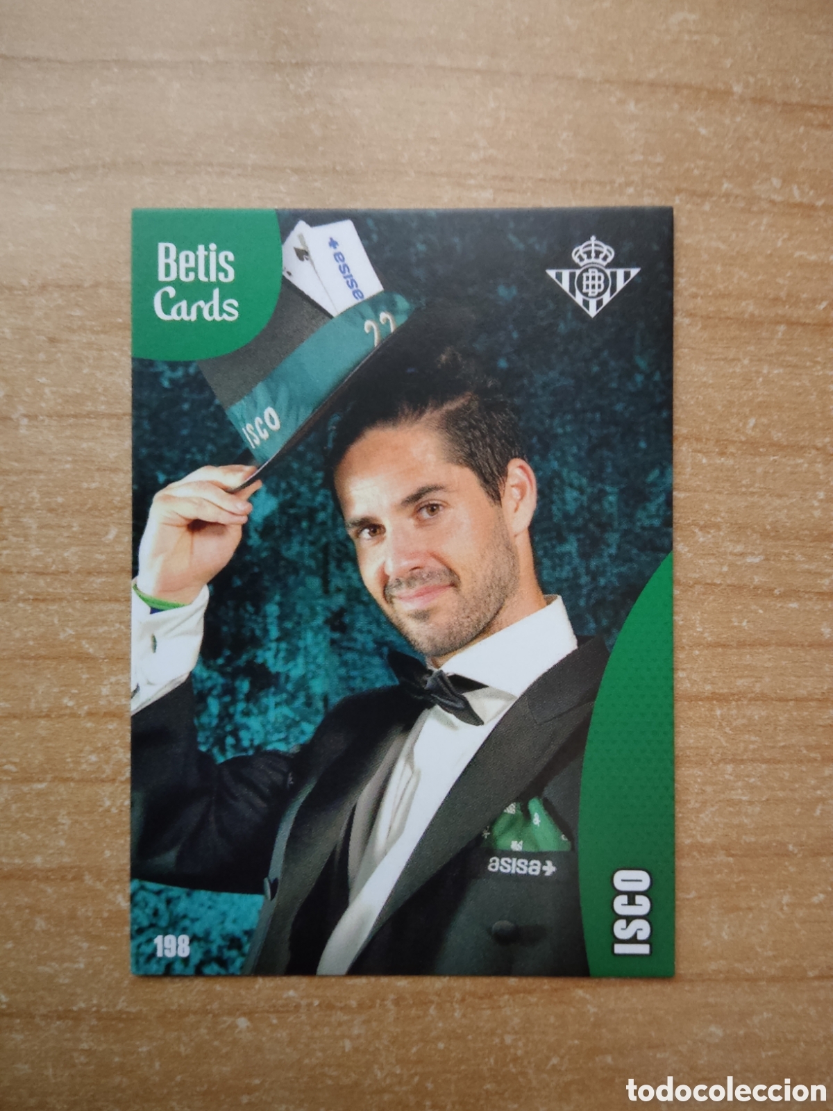 Cromos de f&uacute;tbol: 198 ISCO REAL BETIS HOLY CARDS 2024 2025