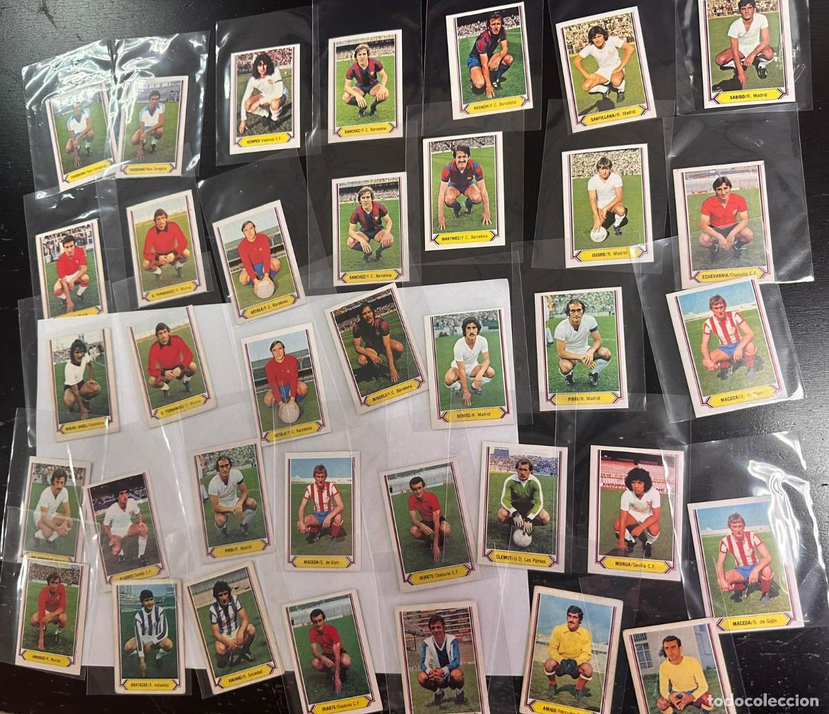 Cromos de f&uacute;tbol: Lote 36 Cromos Liga Este 80 81 1980 1981 Sin pegar