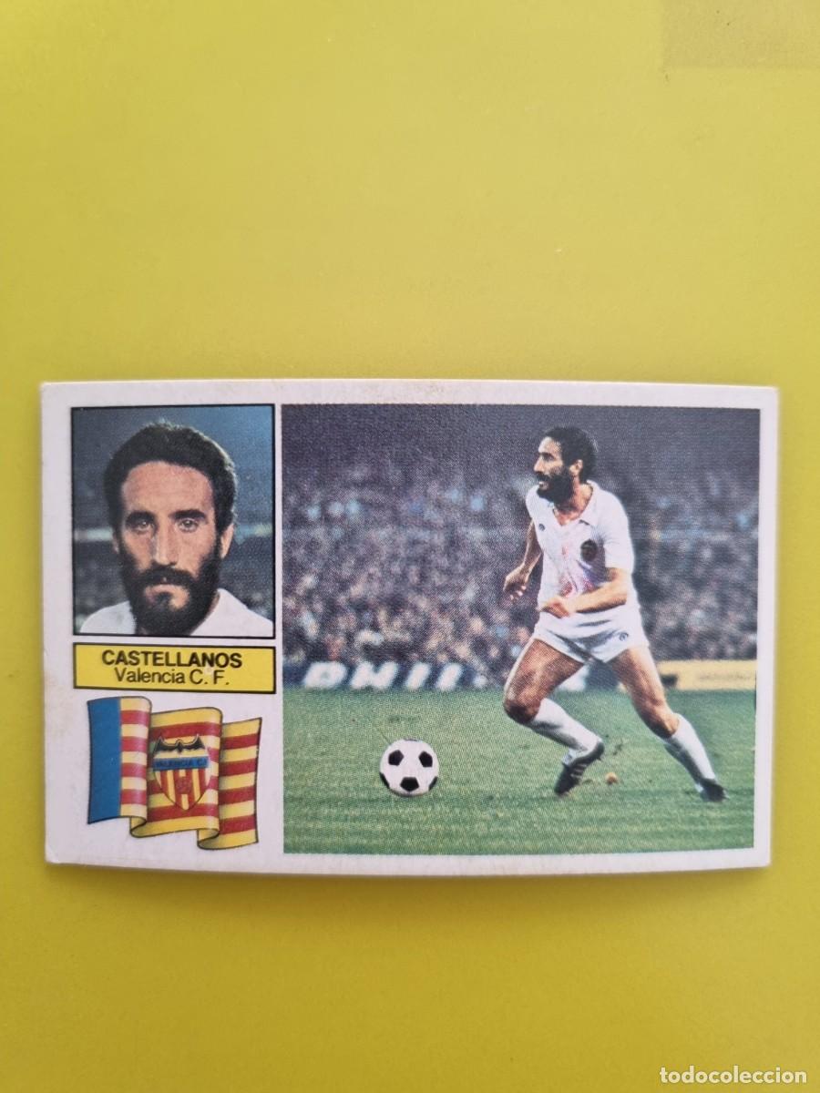 Cromos de f&uacute;tbol: CROMO FUTBOL LIGA ESTE CASTELLANOS VALENCIA CF NUNCA PEGADO SIN PEGAR 82 83 1982 1983 AR826