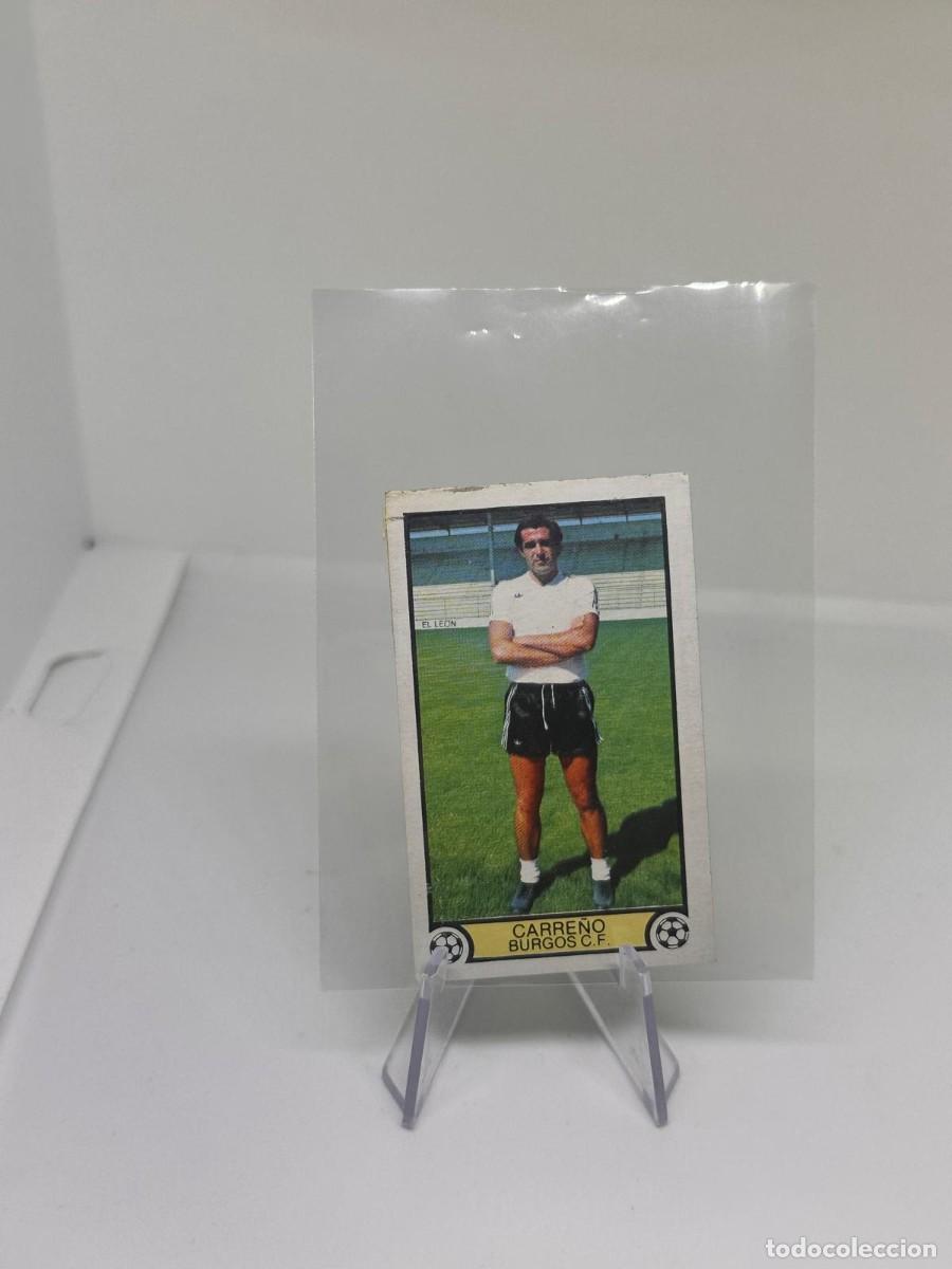 Cromos de f&uacute;tbol: Carre&ntilde;o Burgos Despegado Liga Este 79 80 1979 1980
