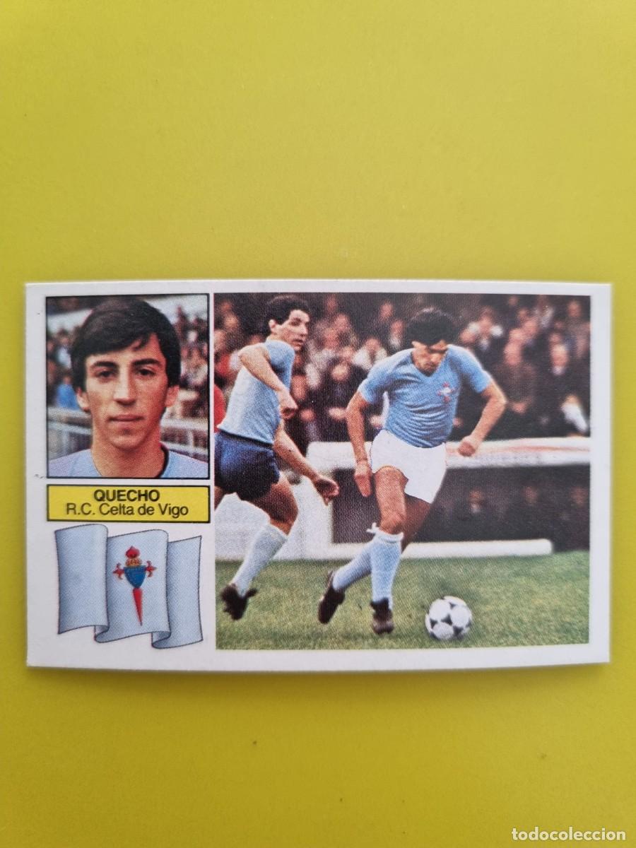 Cromos de f&uacute;tbol: CROMO FUTBOL LIGA ESTE QUECHO CELTA DE VIGO NUNCA PEGADO SIN PEGAR 82 83 1982 1983 AR826