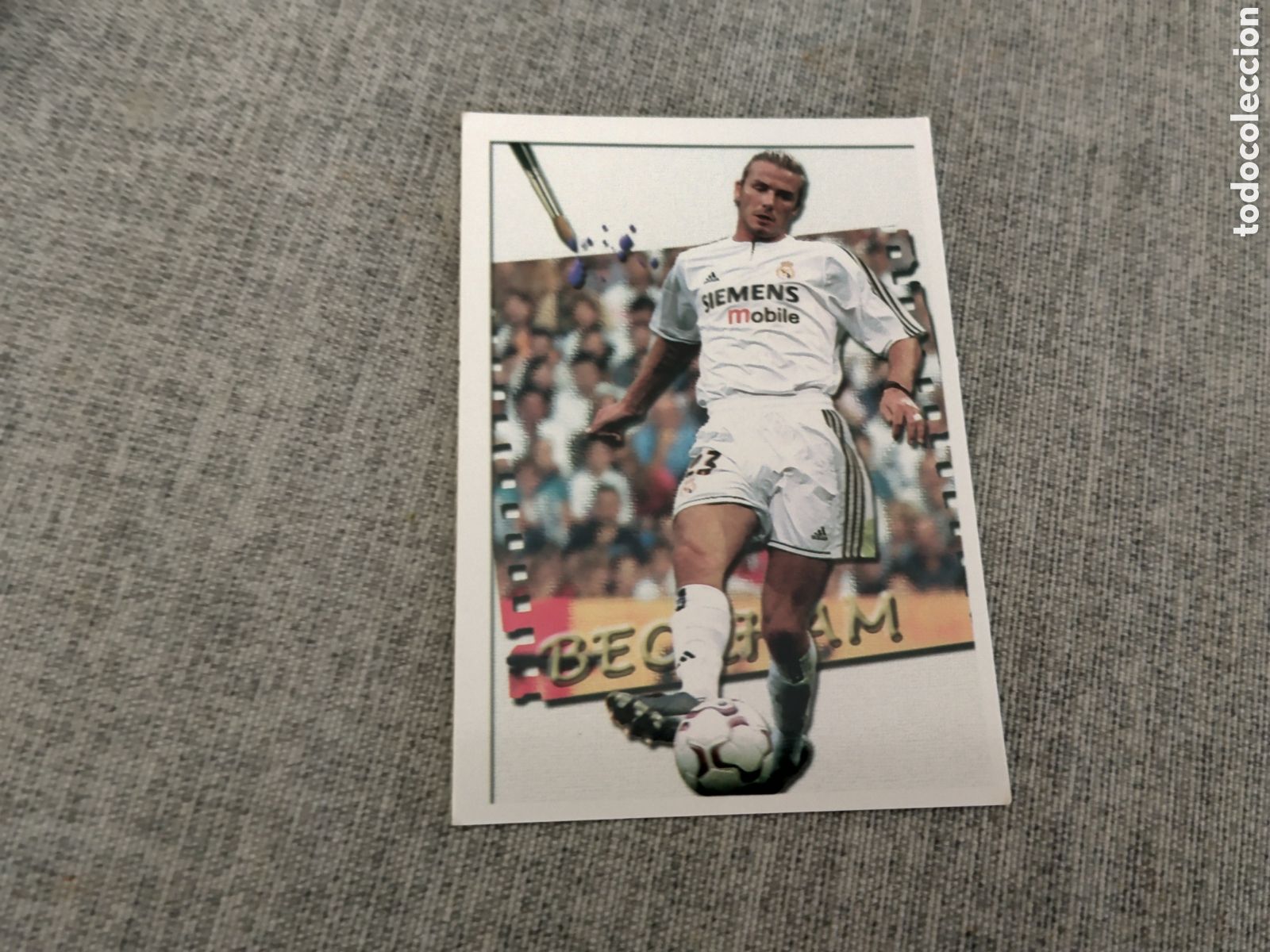 Cromos de f&uacute;tbol: MUNDICROMO 2003-04 ( FICHAS DE LA LIGA 2004 ) N&ordm; 683 DAVID BECHHAM -. R. MADRID ( LOS + CREATIVOS )