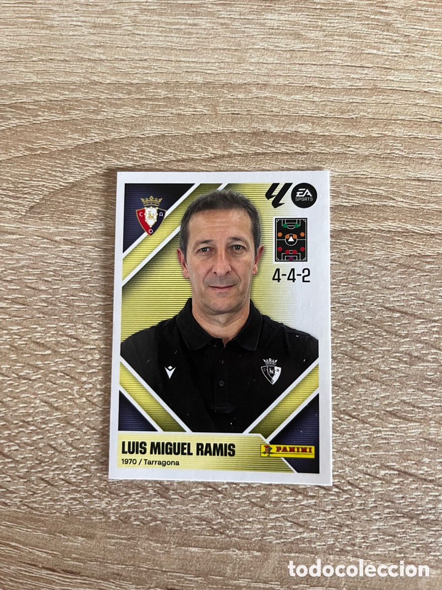 Cromos de f&uacute;tbol: 2 LUIS MIGUEL RAMIS LIGA ESTE EDICIONES ESTE 2026 2027 26 27 OSASUNA
