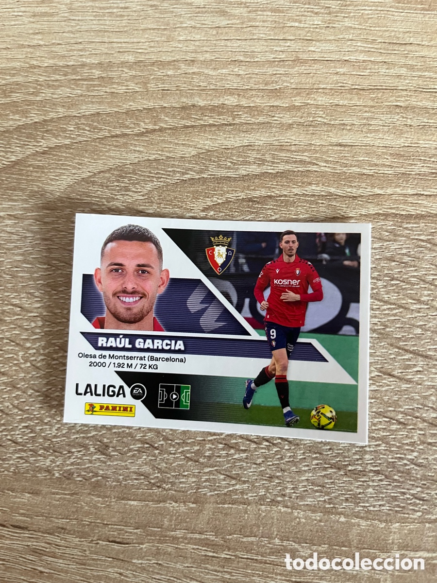 Fu&szlig;ball-Sticker: 18 RA&Uacute;L GARC&Iacute;A LIGA ESTE EDICIONES ESTE 2026 2027 26 27 OSASUNA
