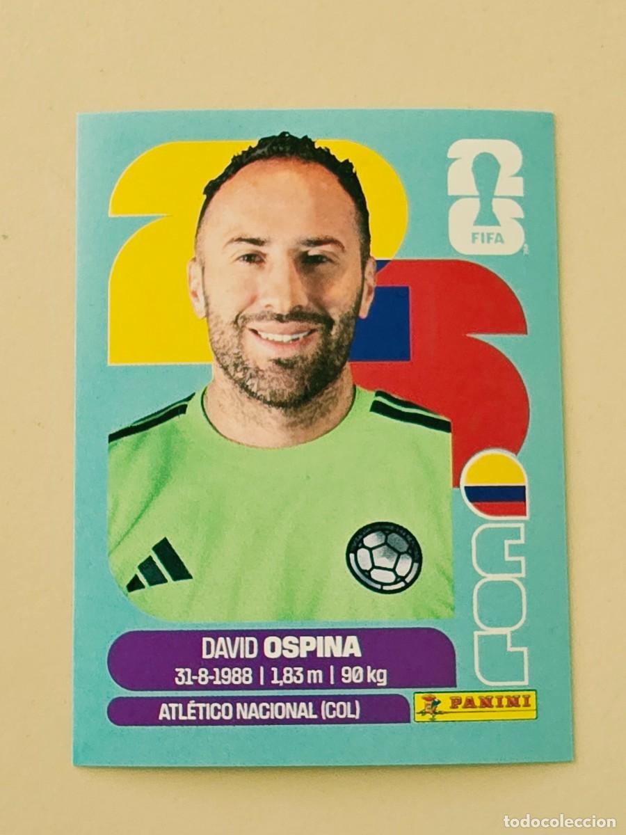 Cromos de f&uacute;tbol: COL 3 David Ospina, Colombia, Panini FIFA World Cup Mundial 2026 Sticker