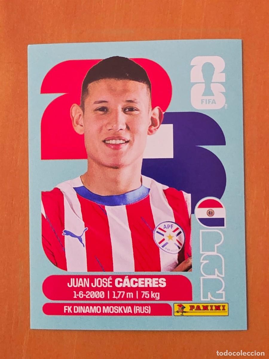 Cromos de f&uacute;tbol: PAR 6 Juan Jos&eacute; C&aacute;ceres, Paraguay, Panini FIFA World Cup Mundial 2026 Sticker