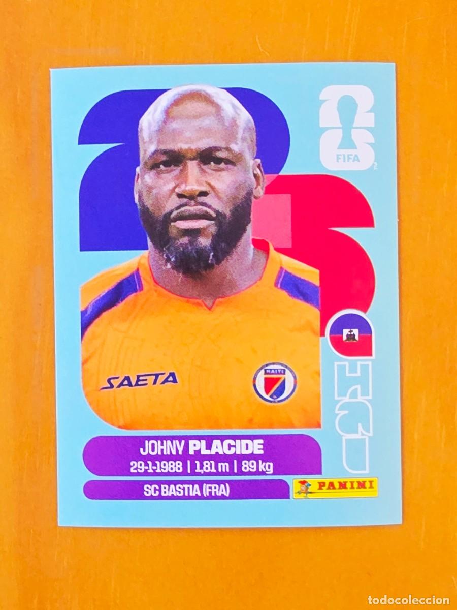 Cromos de f&uacute;tbol: HAI 2 Johny Placide, Hait&iacute;, Panini FIFA World Cup Mundial 2026 Sticker