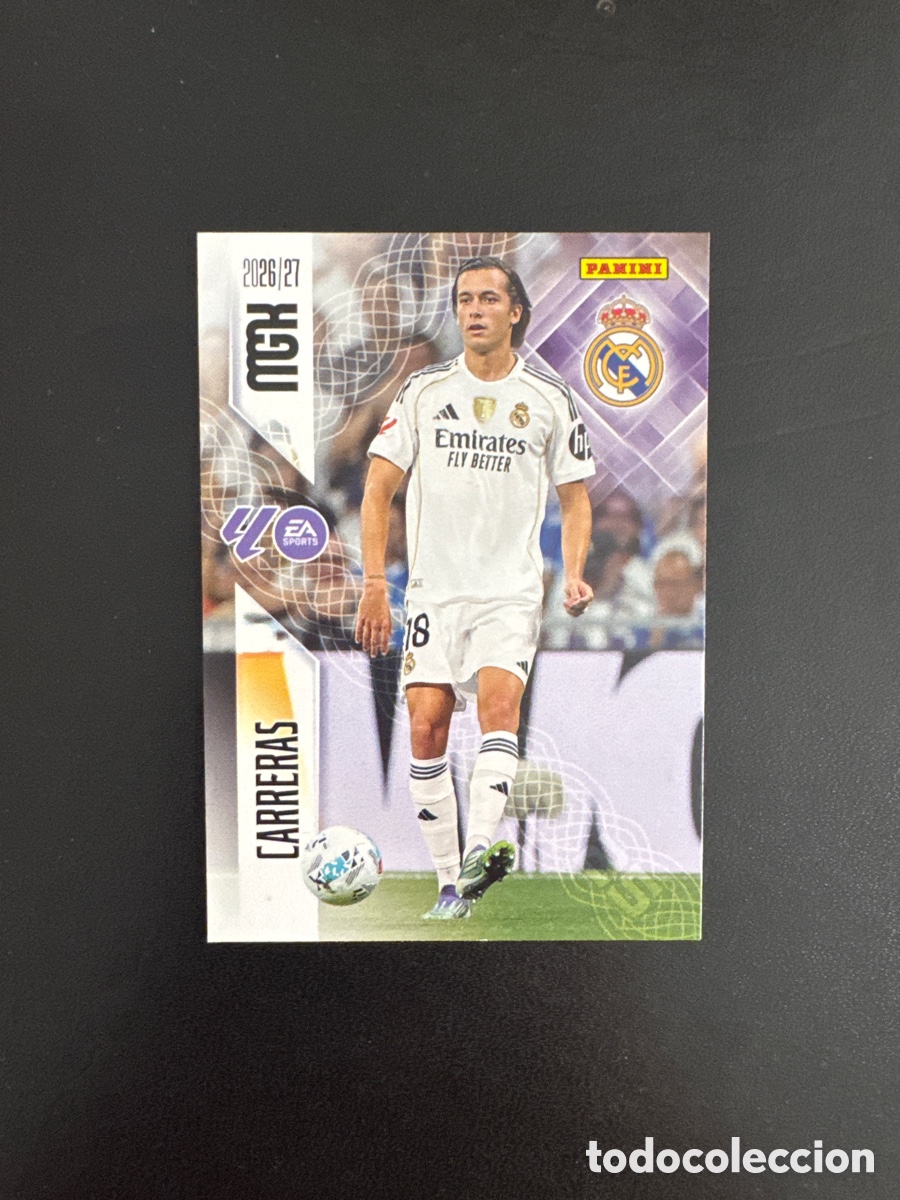 Fu&szlig;ball-Sticker: CARRERAS REAL MADRID NUMERO 224 MEGACRACKS 2026 2027
