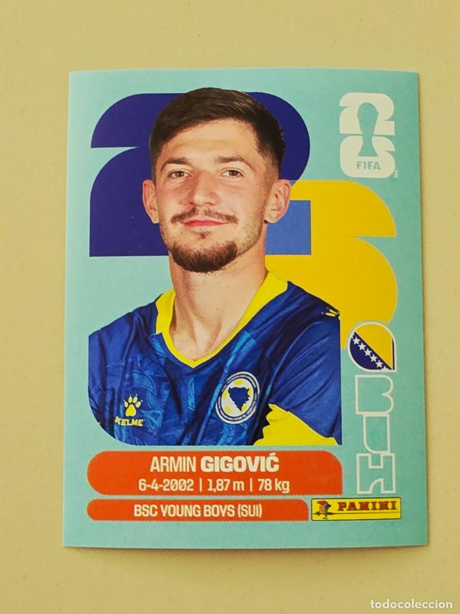 Fu&szlig;ball-Sticker: BIH 10 Armin Gigović, Bosnia & Herzegovina, Panini FIFA World Cup Mundial 2026 Sticker