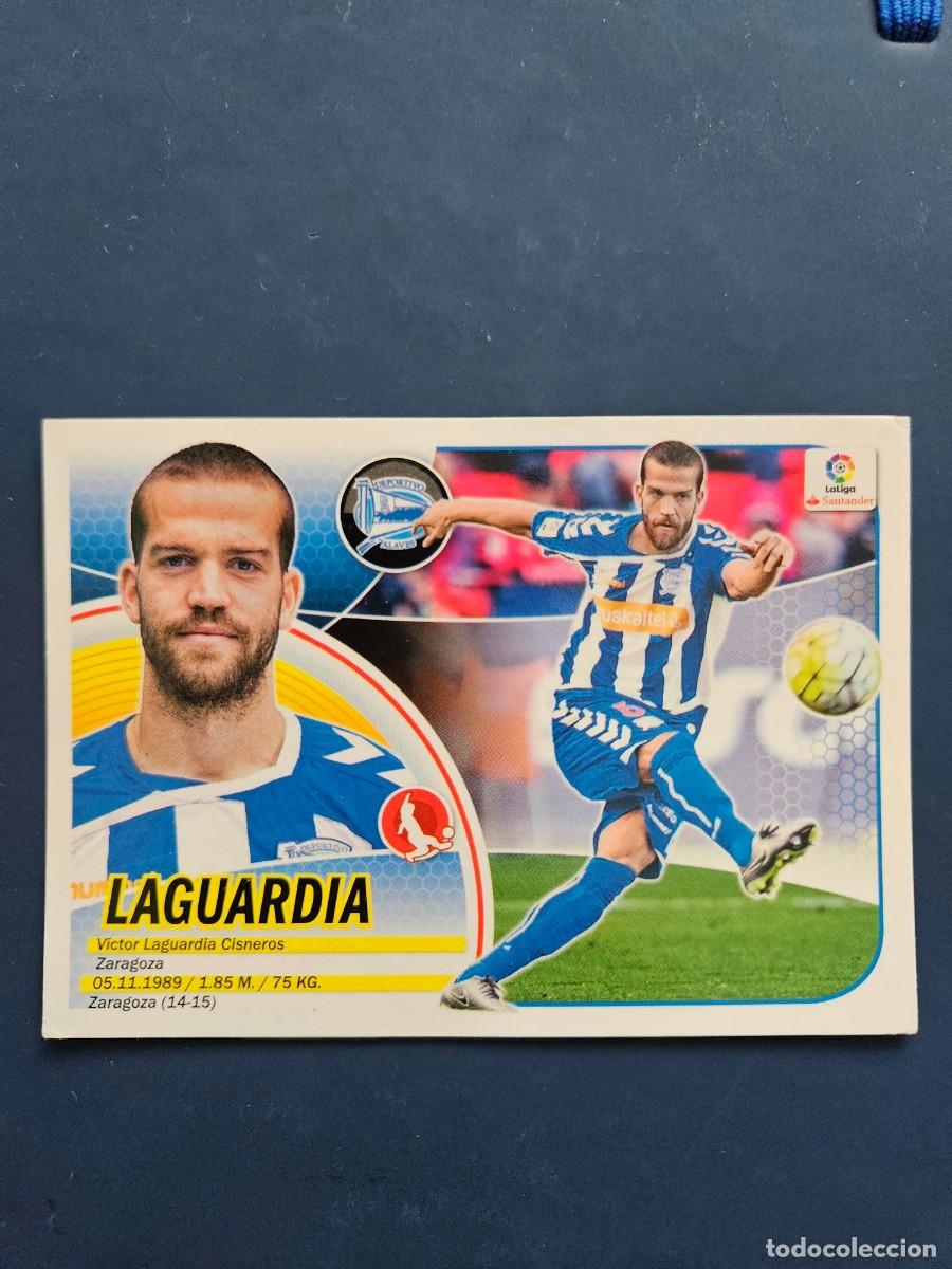 Cromos de f&uacute;tbol: N&ordm; 4 LAGUARDIA ALAVES LOGO NUEVO LIGA ESTE 16 17 2016 2017 SIN PEGAR NUNCA PEGADO