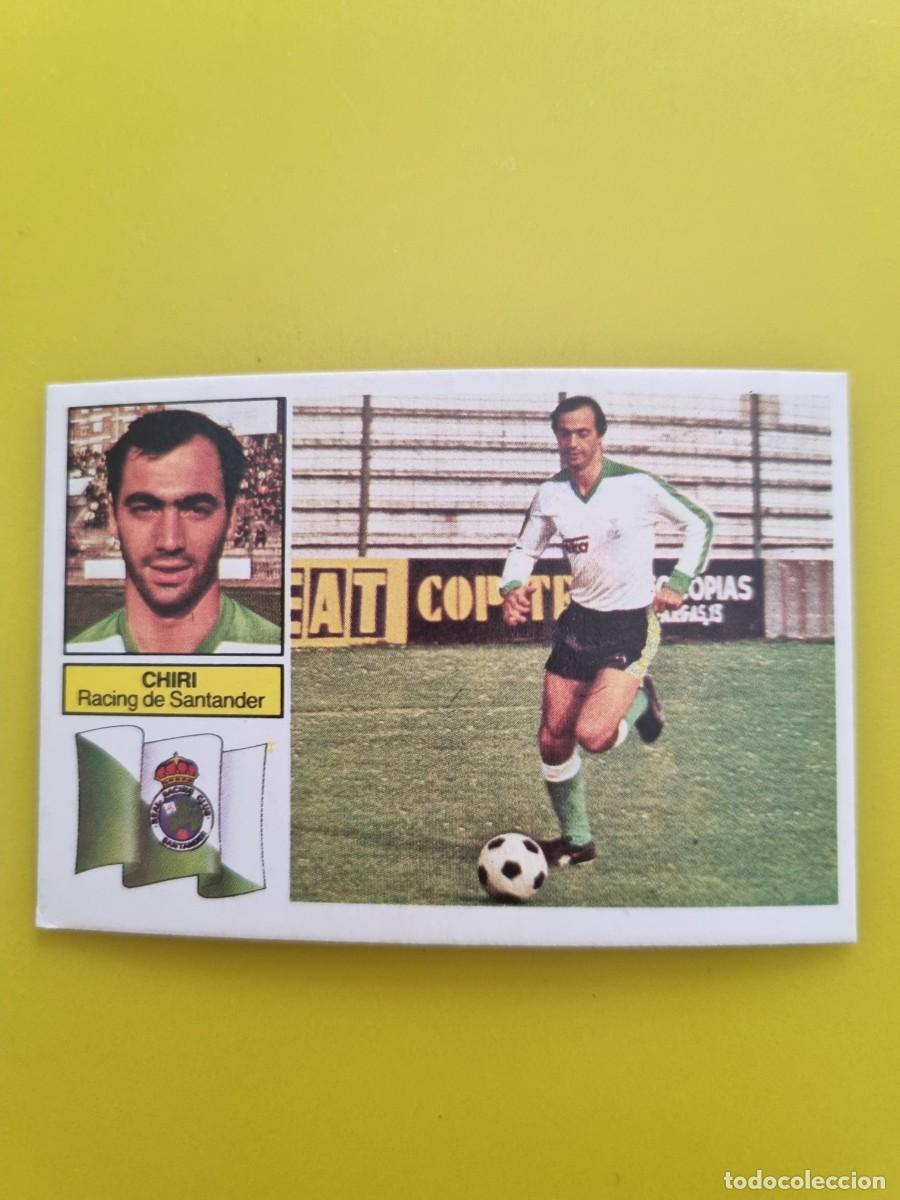 Fu&szlig;ball-Sticker: CROMO FUTBOL LIGA ESTE CHIRI RACING DE SANTANDER NUNCA PEGADO SIN PEGAR 82 83 1982 1983 AR826