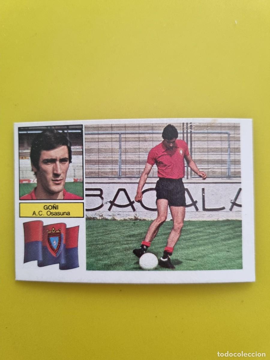 Fu&szlig;ball-Sticker: CROMO FUTBOL LIGA ESTE GO&Ntilde;I AC OSASUNA NUNCA PEGADO SIN PEGAR 82 83 1982 1983 AR826