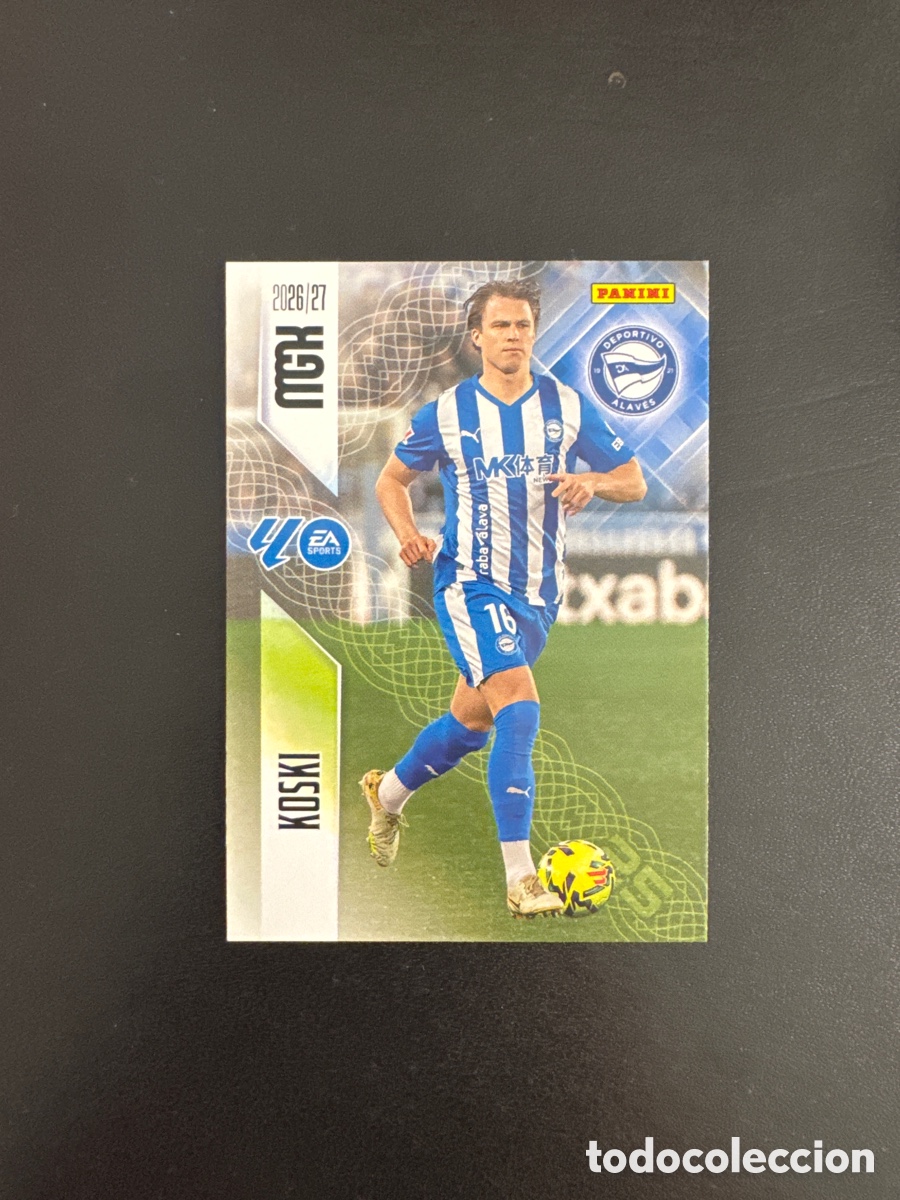 Cromos de Futebol: KOSKI ALAV&Eacute;S NUMERO 24 MEGACRACKS 2026 2027