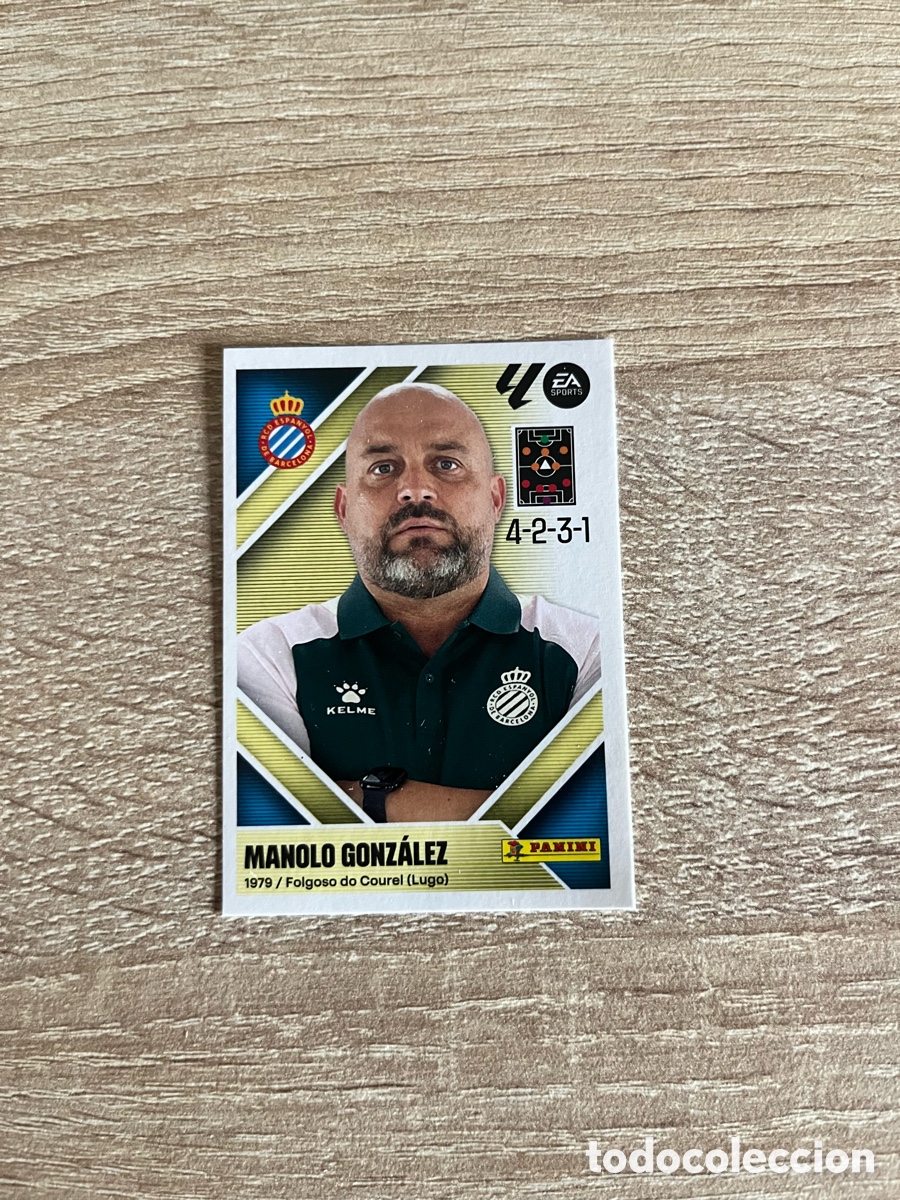 Cromos de Futebol: 2 MANOLO GONZ&Aacute;LEZ ESPANYOL ESPA&Ntilde;OL LIGA ESTE EDICIONES ESTE 2026 2027 26 27