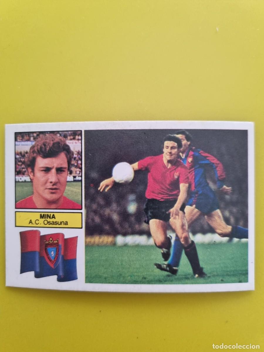 Cromos de Futebol: CROMO FUTBOL LIGA ESTE MINA AC OSASUNA NUNCA PEGADO SIN PEGAR 82 83 1982 1983 AR826