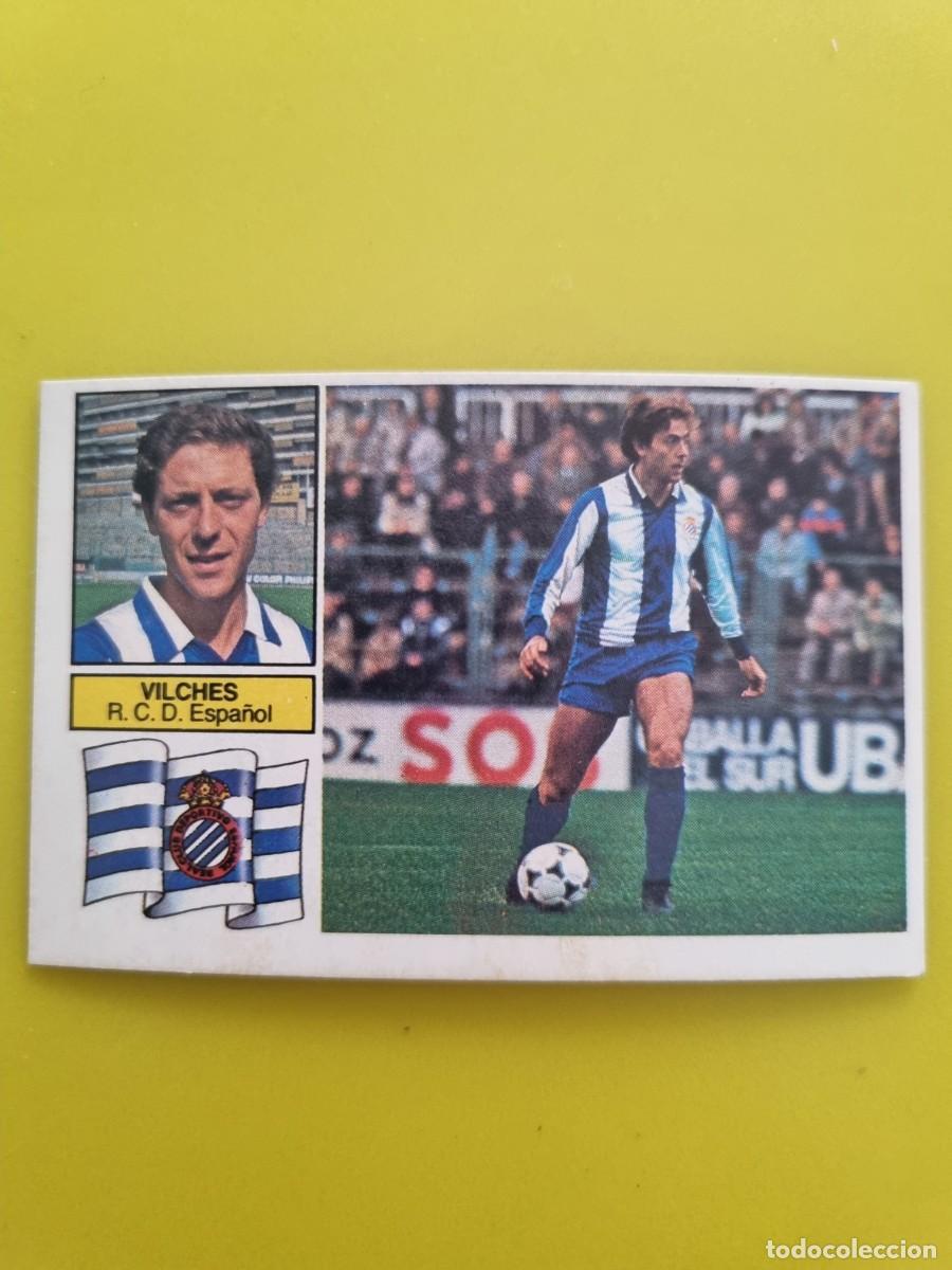 Cromos de f&uacute;tbol: CROMO FUTBOL LIGA ESTE VILCHES RCD ESPA&Ntilde;OL NUNCA PEGADO SIN PEGAR 82 83 1982 1983 AR826