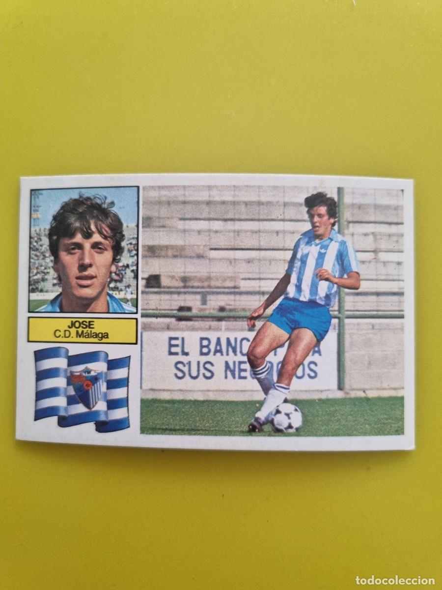 Cromos de f&uacute;tbol: CROMO FUTBOL LIGA ESTE JOSE CD M&Aacute;LAGA NUNCA PEGADO SIN PEGAR 82 83 1982 1983 AR826