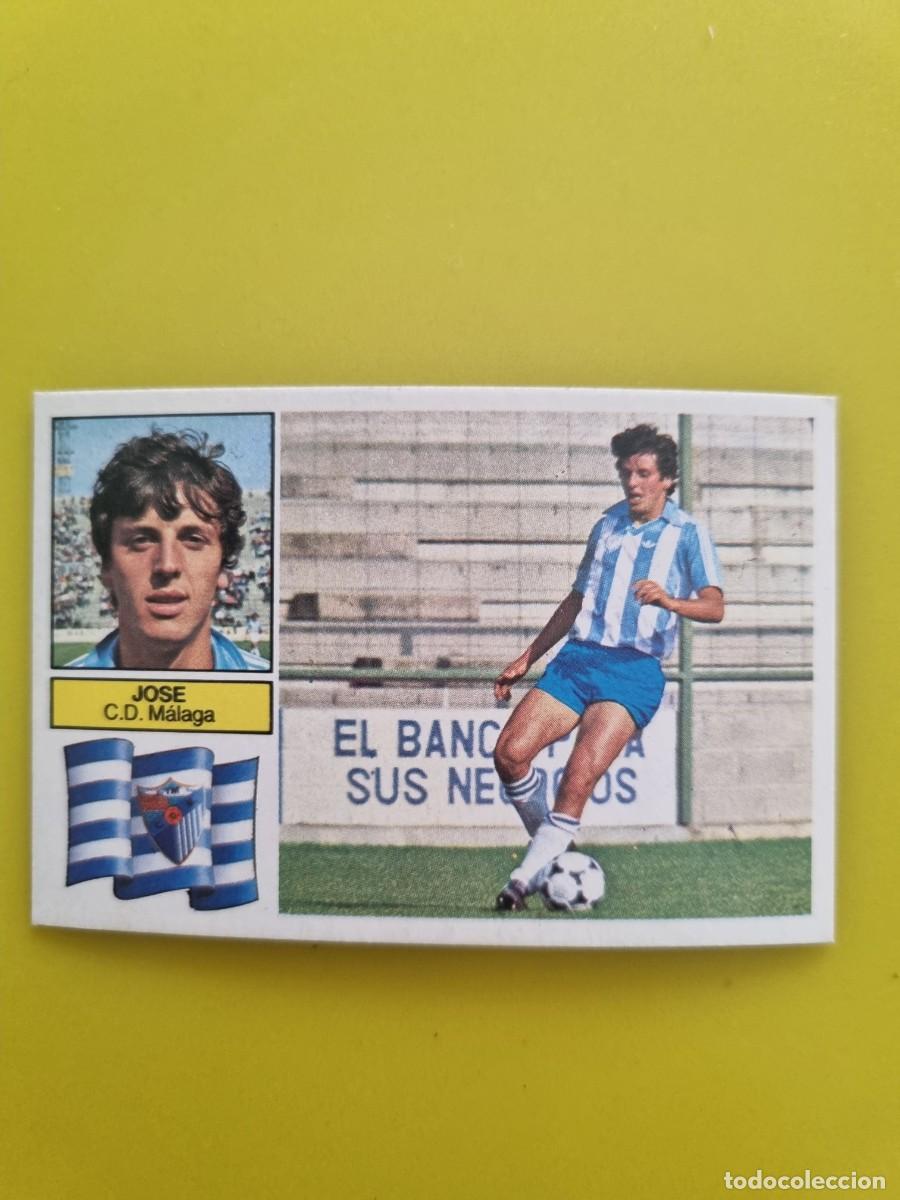 Cromos de f&uacute;tbol: CROMO FUTBOL LIGA ESTE JOSE CD M&Aacute;LAGA NUNCA PEGADO SIN PEGAR 82 83 1982 1983 AR826