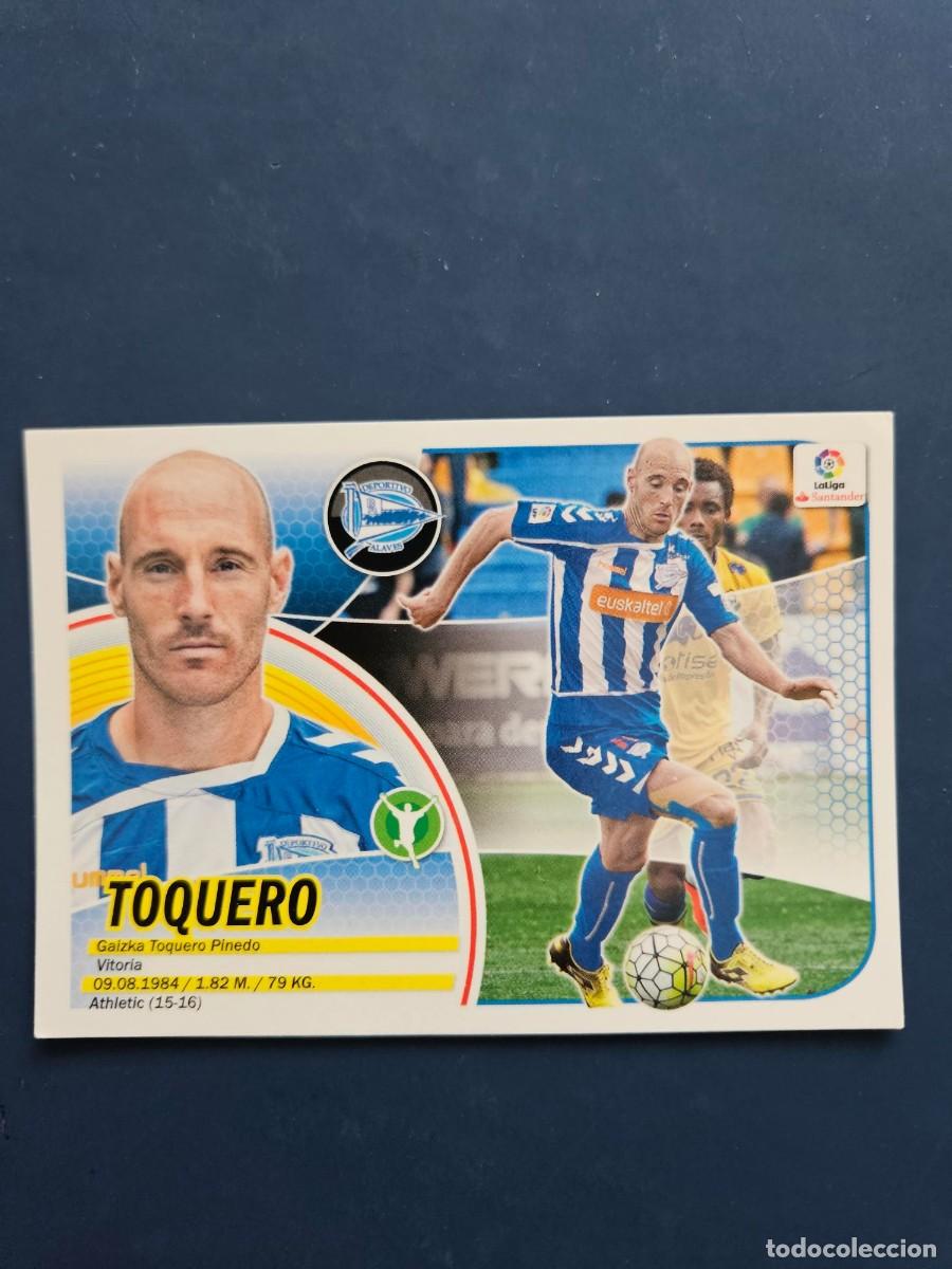 Cromos de f&uacute;tbol: N&ordm; 16 TOQUERO ALAVES LOGO NUEVO LIGA ESTE 16 17 2016 2017 SIN PEGAR NUNCA PEGADO