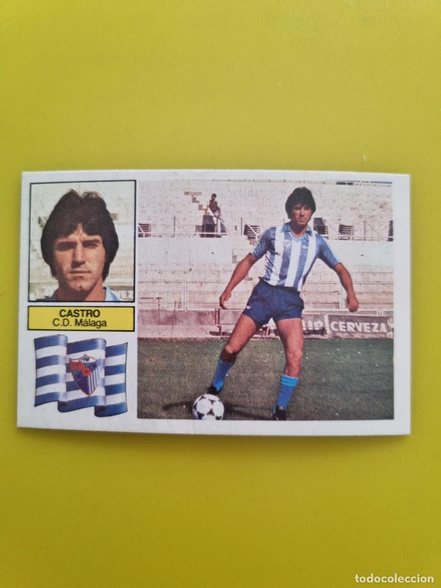 Cromos de f&uacute;tbol: CROMO FUTBOL LIGA ESTE CASTRO CD M&Aacute;LAGA NUNCA PEGADO SIN PEGAR 82 83 1982 1983 AR826