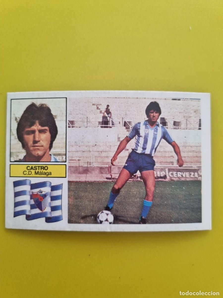 Cromos de f&uacute;tbol: CROMO FUTBOL LIGA ESTE CASTRO CD M&Aacute;LAGA NUNCA PEGADO SIN PEGAR 82 83 1982 1983 AR826