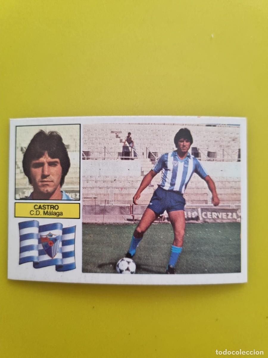 Cromos de f&uacute;tbol: CROMO FUTBOL LIGA ESTE CASTRO CD M&Aacute;LAGA NUNCA PEGADO SIN PEGAR 82 83 1982 1983 AR826