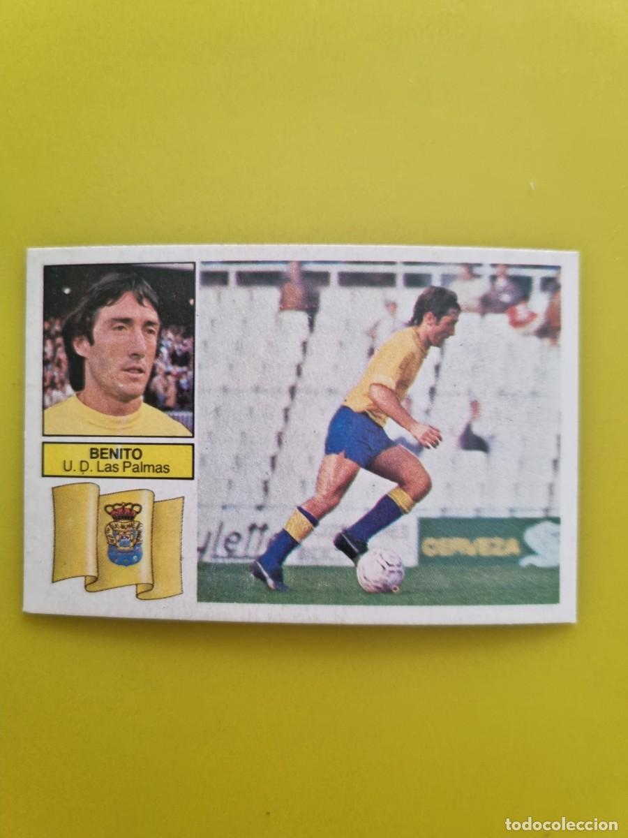 Cromos de f&uacute;tbol: CROMO FUTBOL LIGA ESTE BENITO UD LAS PALMAS NUNCA PEGADO SIN PEGAR 82 83 1982 1983 AR826