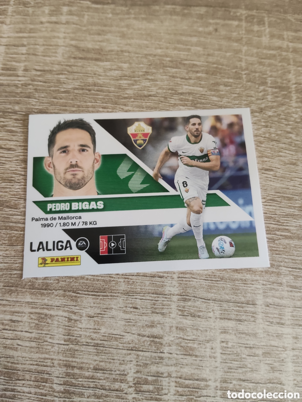 Cromos de f&uacute;tbol: Bigas Elche liga 2026 2027 26 27 ediciones este
