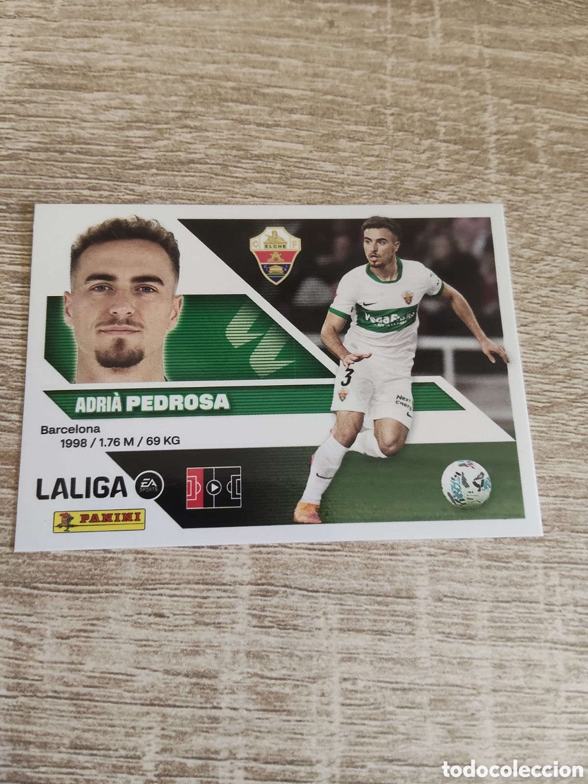 Cromos de f&uacute;tbol: Pedrosa Elche liga 2026 2027 26 27 ediciones este