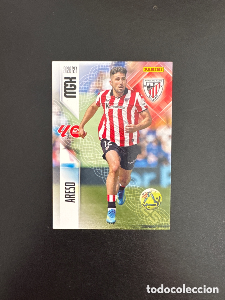 Cromos de f&uacute;tbol: ARESO ATHLETIC DE BILBAO NUMERO 40 MEGACRACKS 2026 2027