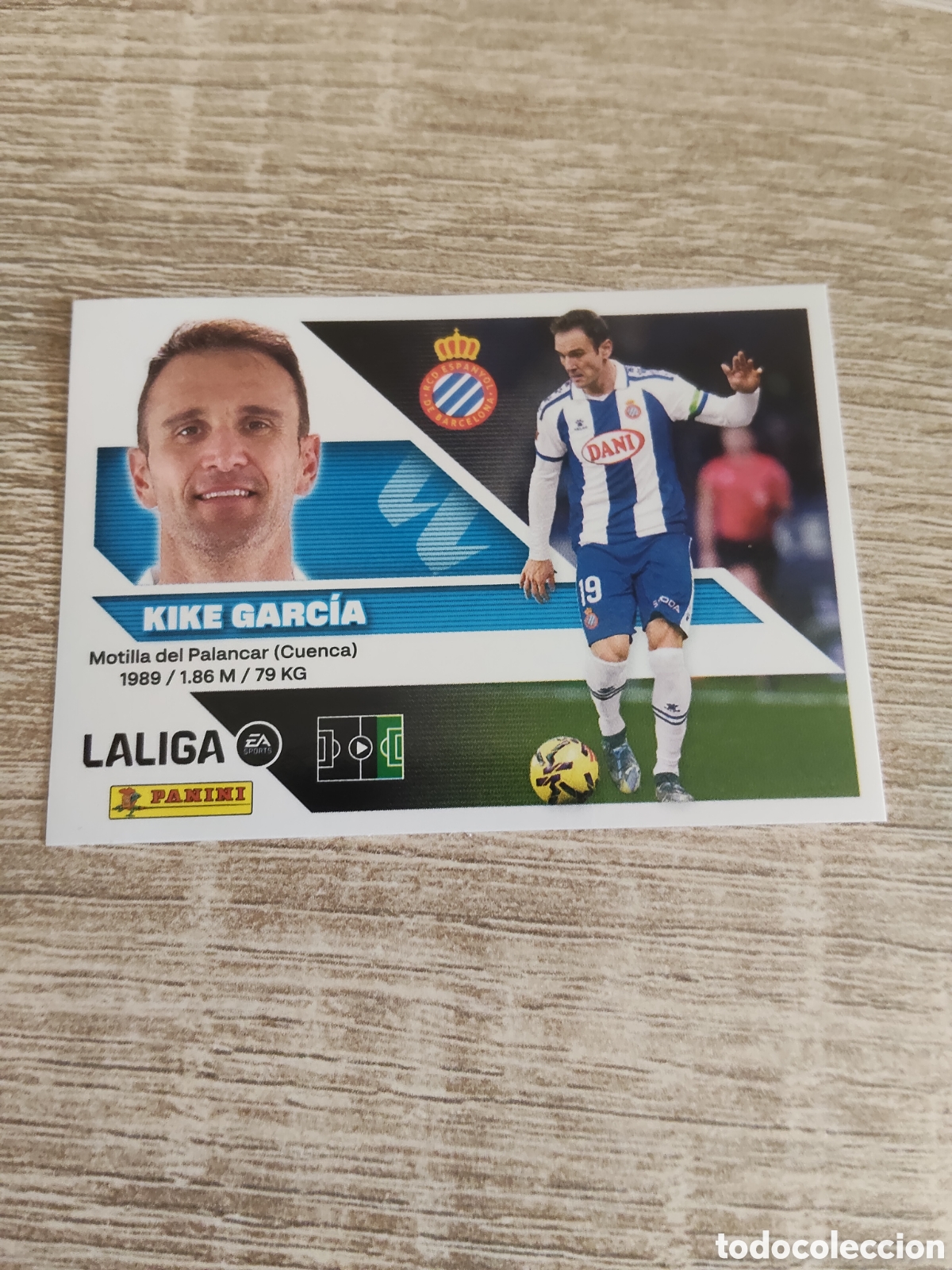 Cromos de f&uacute;tbol: Kike Garc&iacute;a Espanyol liga 2026 2027 26 27 ediciones este