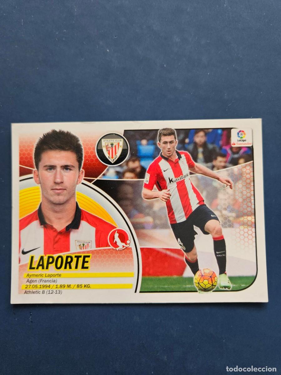 Cartes &agrave; collectionner de Football: N&ordm; 5 LAPORTE ATHLETIC BILBAO LOGO NUEVO LIGA ESTE 16 17 2016 2017 SIN PEGAR NUNCA PEGADO