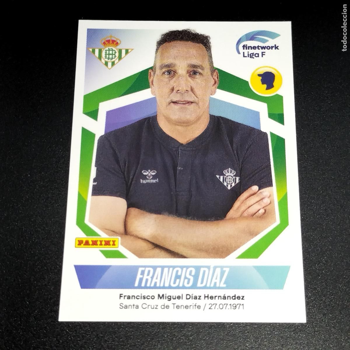 Cartes &agrave; collectionner de Football: N&ordm; 135 FRANCIS DIAZ BETIS CROMOS FINETWORK LIGA F FEMENINA PANINI 2022 2023 22 23