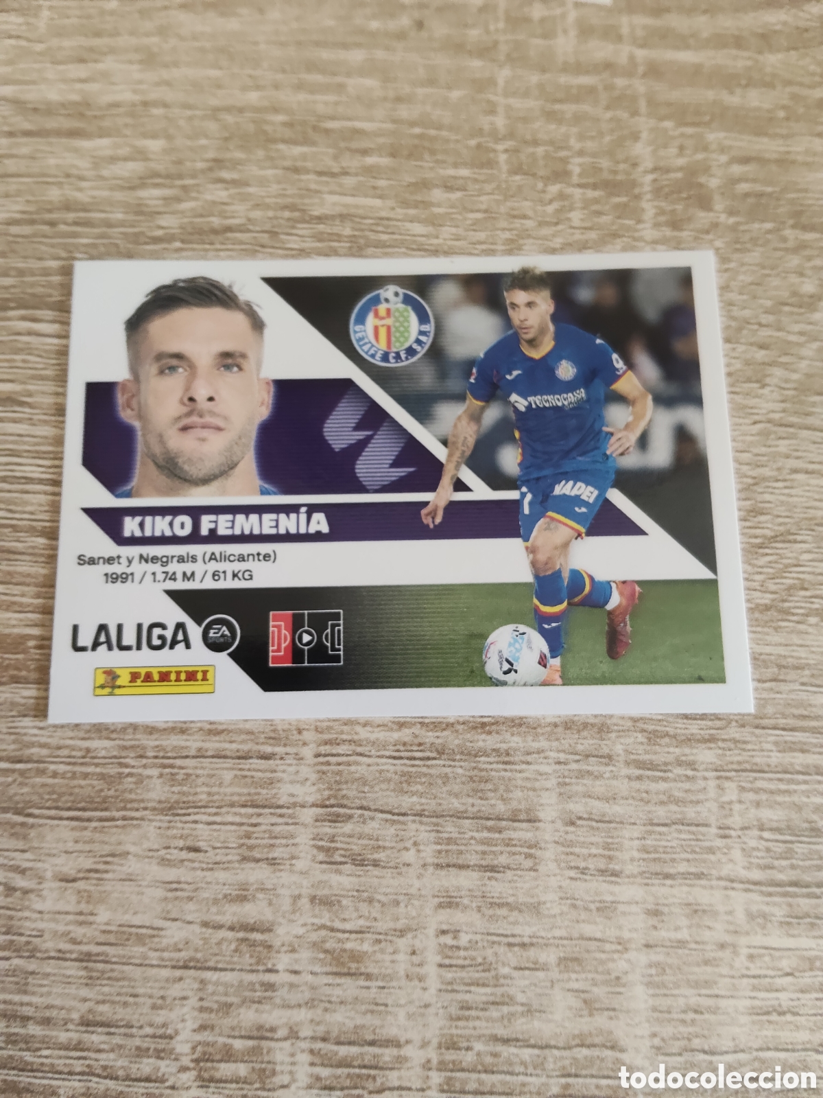 Cromos de f&uacute;tbol: Kiko Femenia Getafe liga 2026 2027 26 27 ediciones este