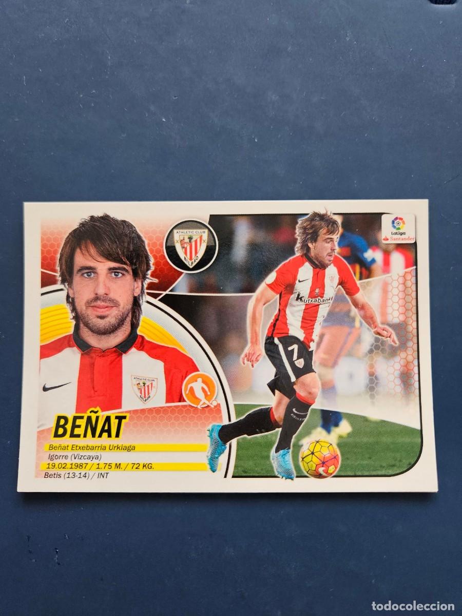 Cromos de f&uacute;tbol: N&ordm; 9 BE&Ntilde;AT ATHLETIC BILBAO LOGO NUEVO LIGA ESTE 16 17 2016 2017 SIN PEGAR NUNCA PEGADO