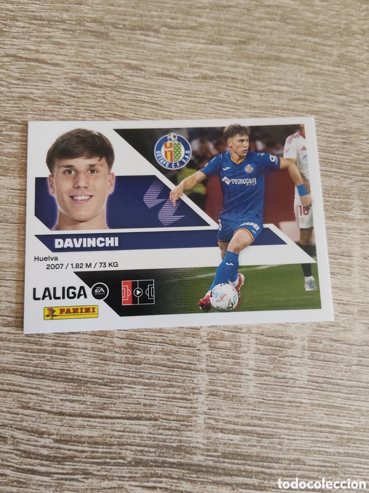Cromos de f&uacute;tbol: Davinchi Getafe liga 2026 2027 26 27 ediciones este