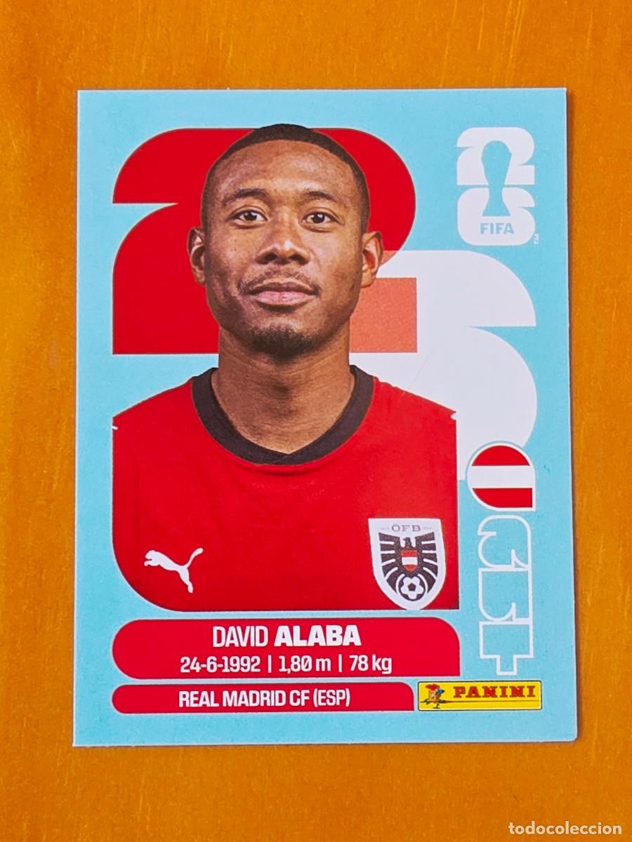 Cartes &agrave; collectionner de Football: AUT 4 David Alaba, Austria, Panini FIFA World Cup Mundial 2026 Sticker