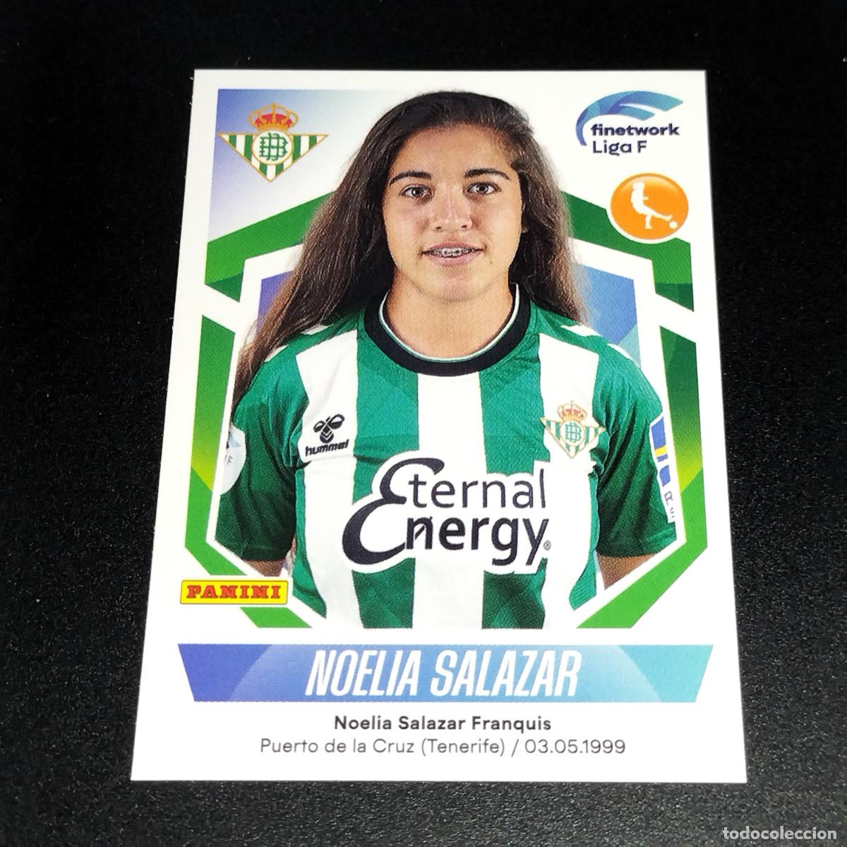 Cartes &agrave; collectionner de Football: N&ordm; 144 NOELIA SALAZAR BETIS CROMOS FINETWORK LIGA F FEMENINA PANINI 2022 2023 22 23