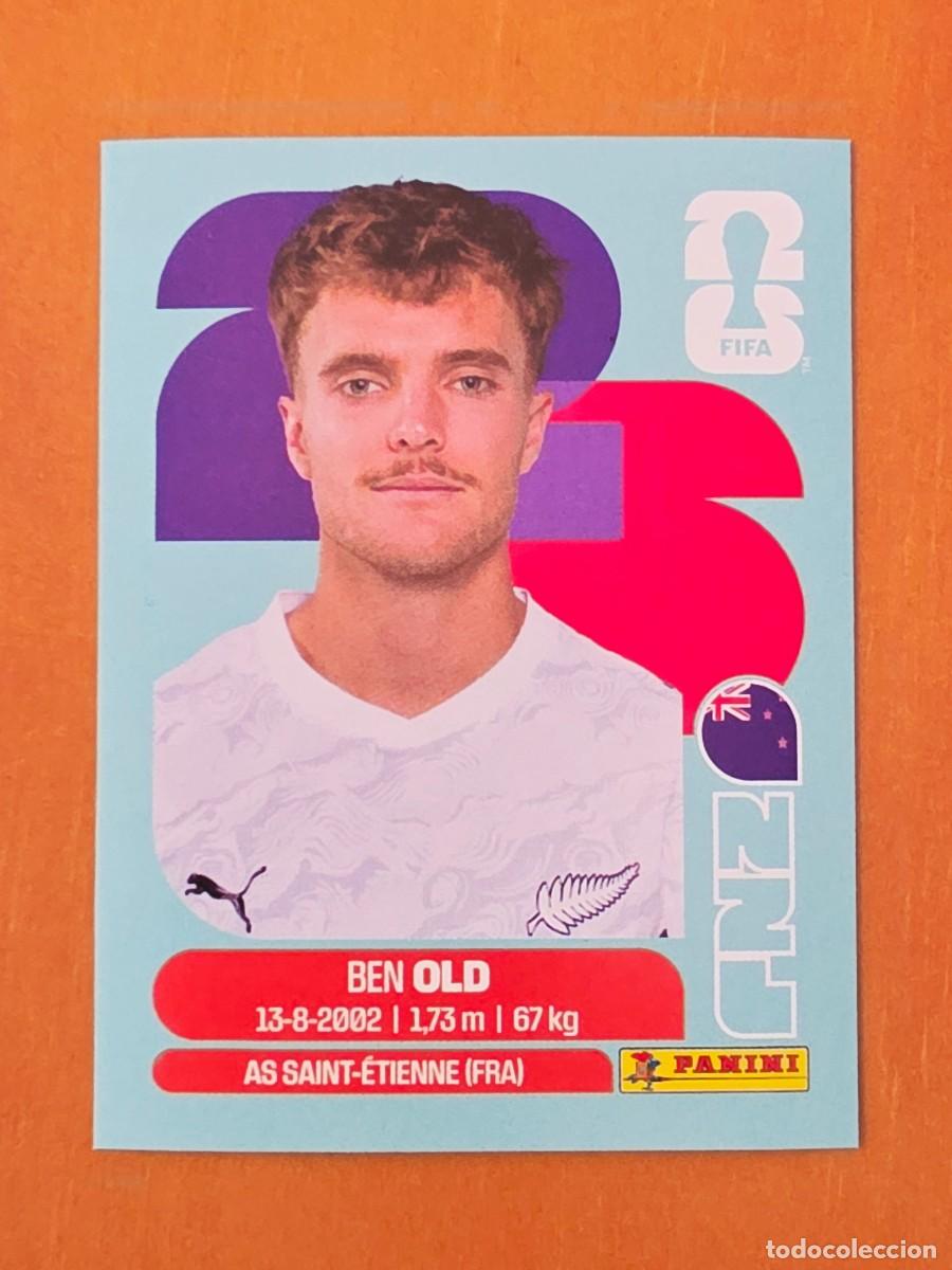 Cartes &agrave; collectionner de Football: NZL 16 Ben Old, Nueva Zelanda, Panini FIFA World Cup Mundial 2026 Sticker