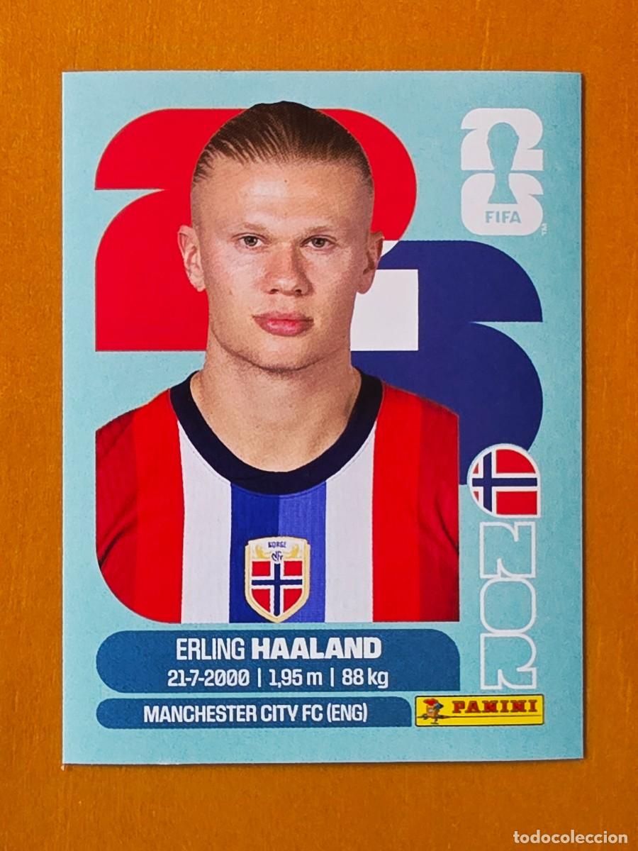 Cartes &agrave; collectionner de Football: NOR 15 Erling Haaland, Noruega, Panini FIFA World Cup Mundial 2026 Sticker