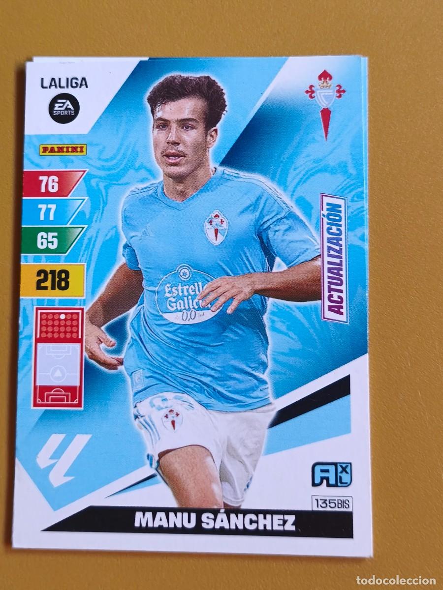 Football Stickers: manu sanchez, 2023 24 actualizacion