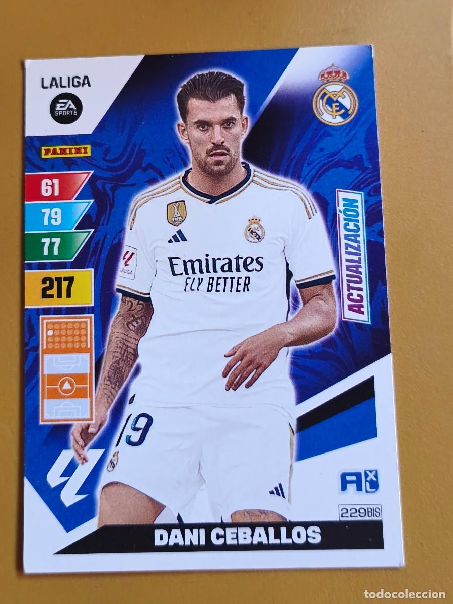 Football Stickers: dani ceballos, 2023 24 actualizacion