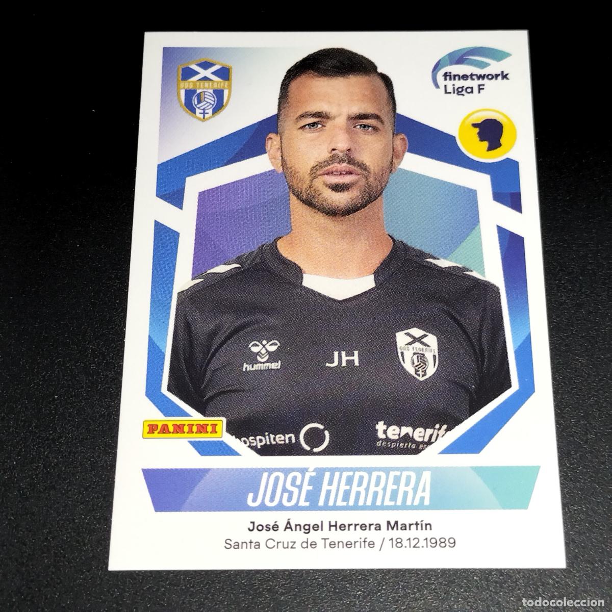 Football Stickers: N&ordm; 152 JOSE HERRERA GRANADILLA TENERIFE CROMOS FINETWORK LIGA F FEMENINA PANINI 2022 2023 22 23