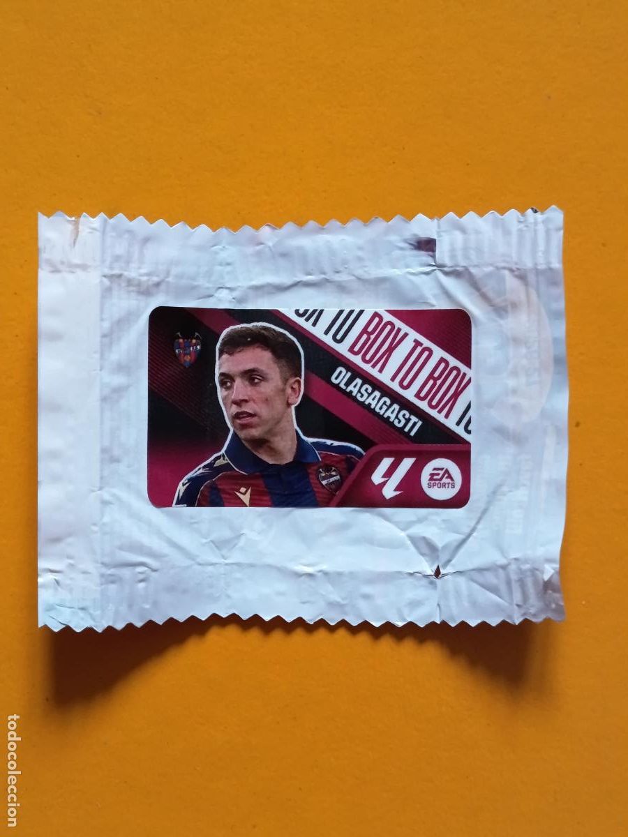 Figurine di Calcio: OLASAGASTI. BOX TO BOX. LEVANTE U.D. CHICLE LIGA ESTE 2026-27