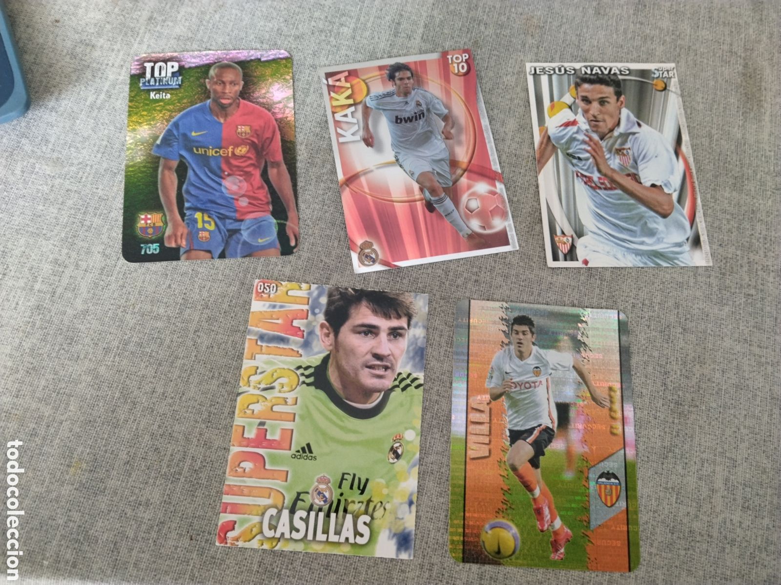 Figurine di Calcio: CRACKS MUNDIALES ( 5 CROMOS / CARDS DIFERENTES )