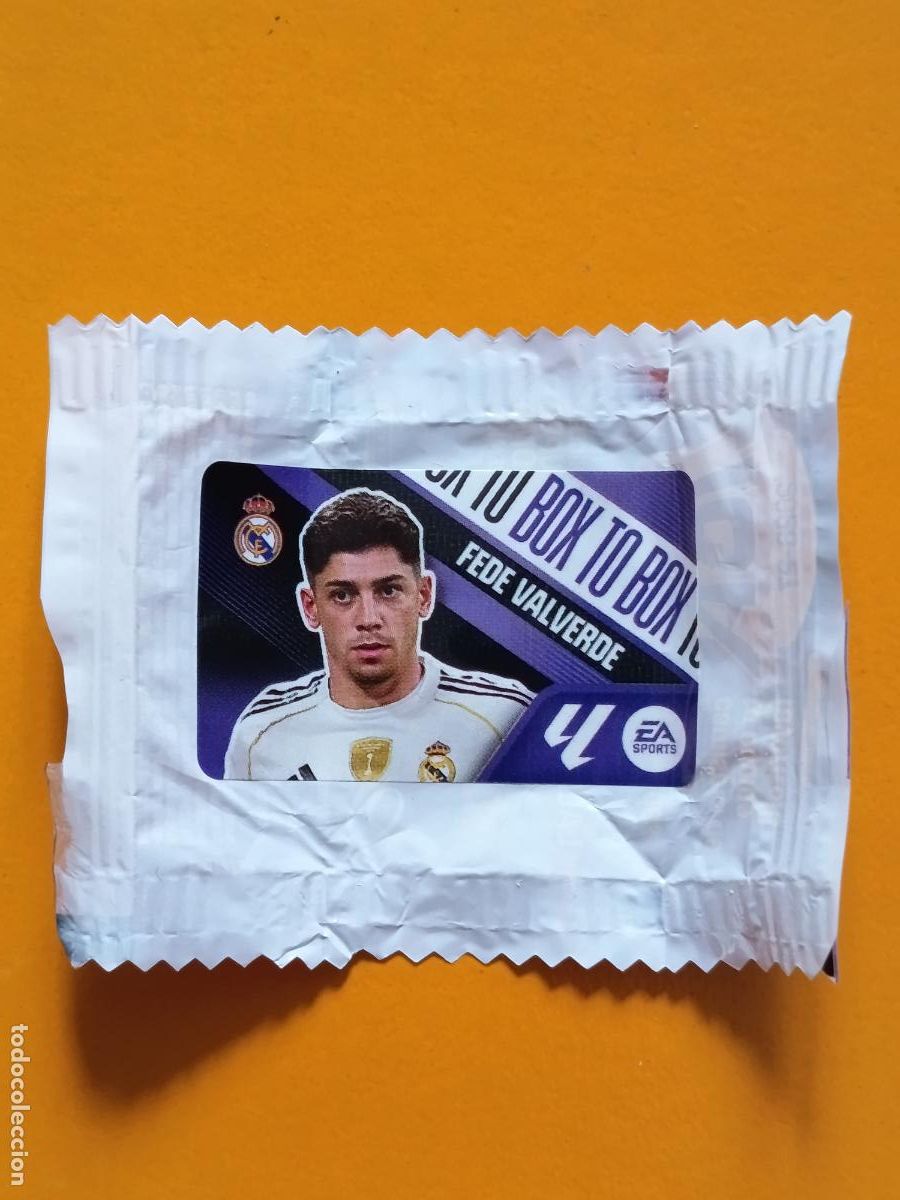 Figurine di Calcio: FEDE VALVERDE. BOX TO BOX. REAL MADRID. CHICLE LIGA ESTE 2026-27