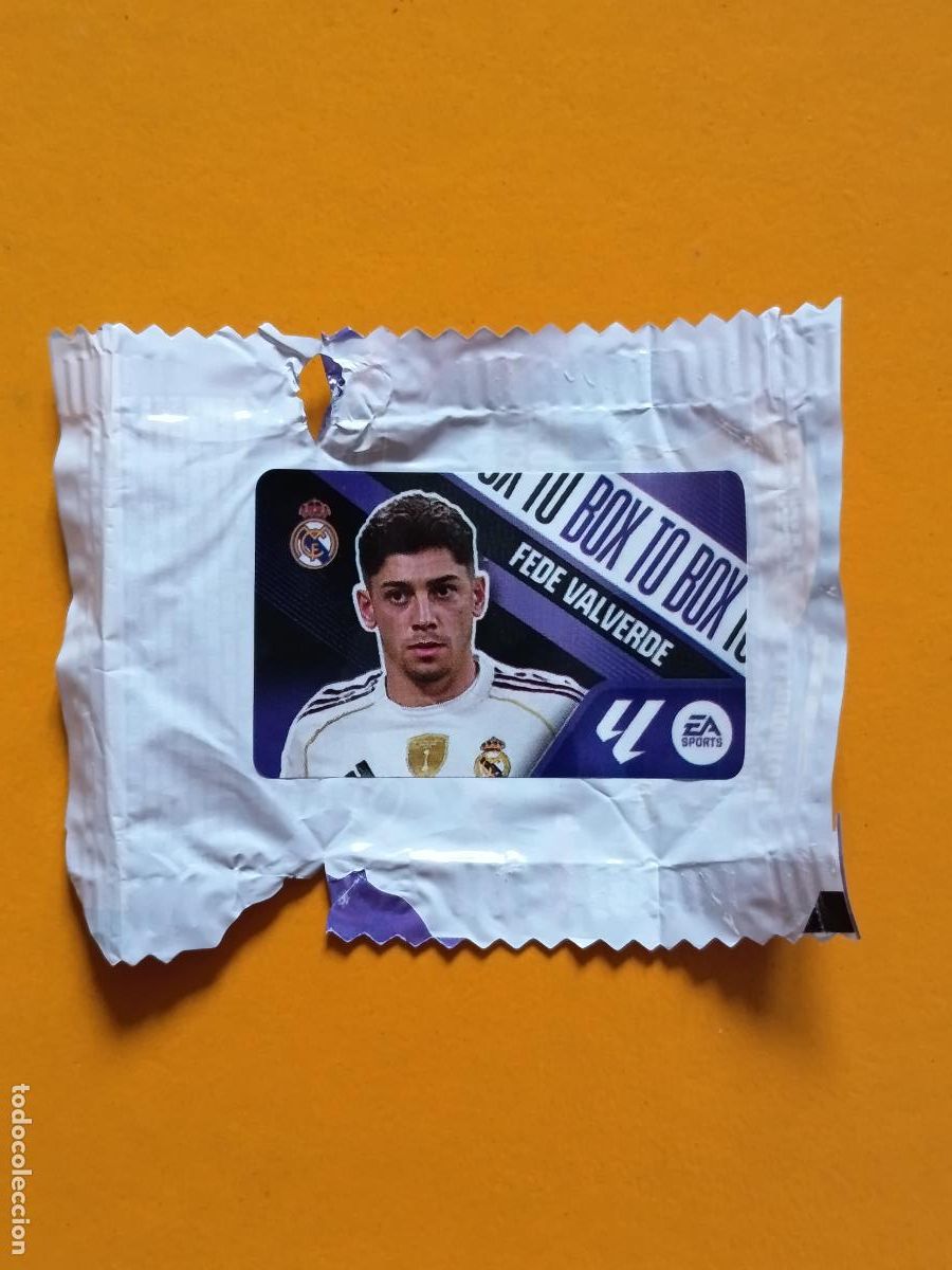 Figurine di Calcio: FEDE VALVERDE. BOX TO BOX. REAL MADRID. CHICLE LIGA ESTE 2026-27
