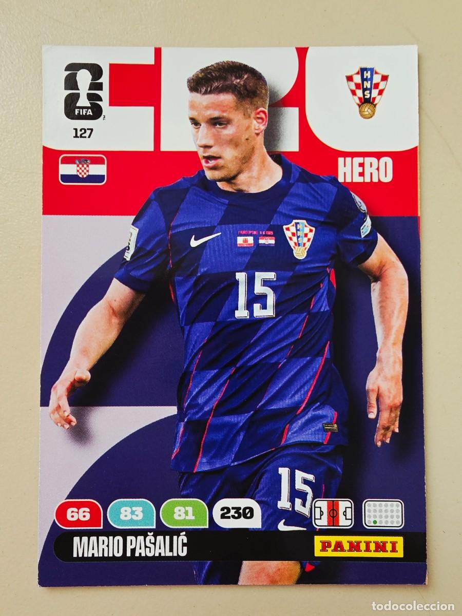Fu&szlig;ball-Sticker: 127 Mario Pa&scaron;alić, Hero, Croacia, Adrenalyn XL Fifa World Cup 2026 Mundial 26